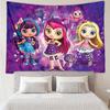 Little Charmers Print Tapestry, Backdrop, Easy Setup, Ideal for Bedroom, Office & Living Room, with Aesthetic Wall Hanging Decor.