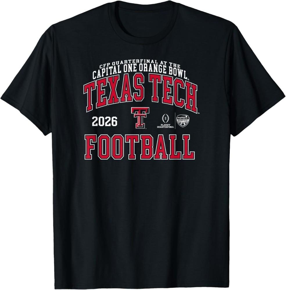 Texas Tech Red Raiders Orange Bowl 2025‑26 CFP Quarterfinal T‑Shirt