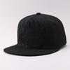 Flat Brim Baseball Cap Hip Hop Style Embroidered Sun Hat Men Women