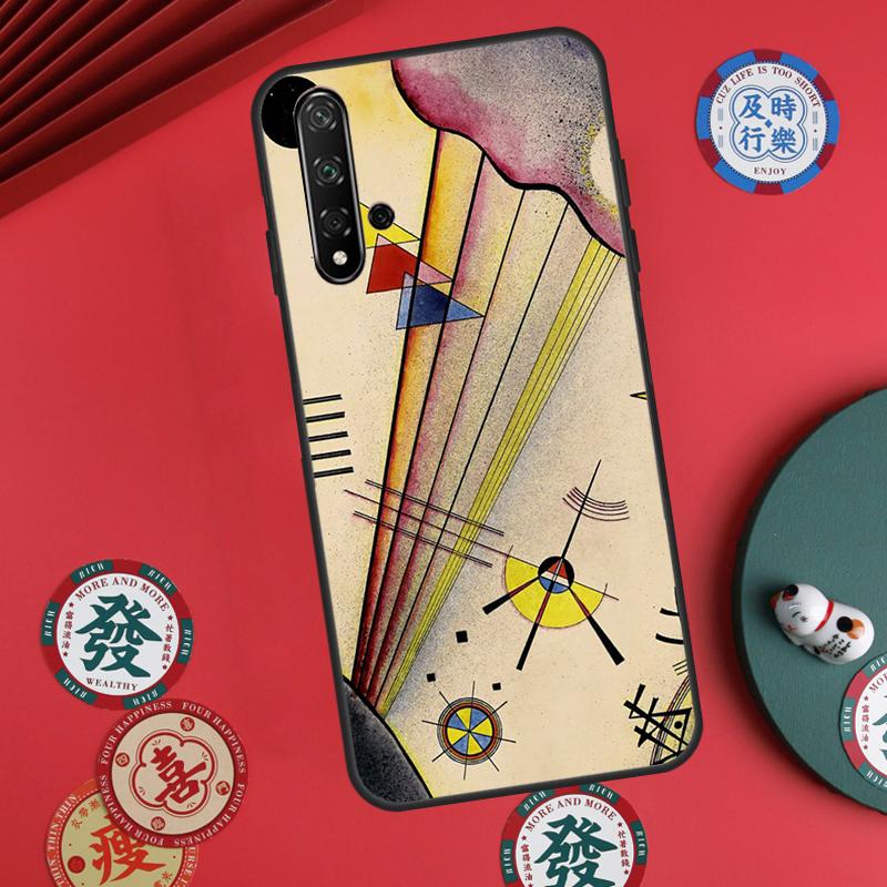 Wassily Kandinsky Abstract Artistic For Huawei Nova Y60 Y70 Y90 Y72 Y73 Y61 Y91 7i 8i 11i 12i 12s 9 10 SE P20 P30 P40 Lite Case