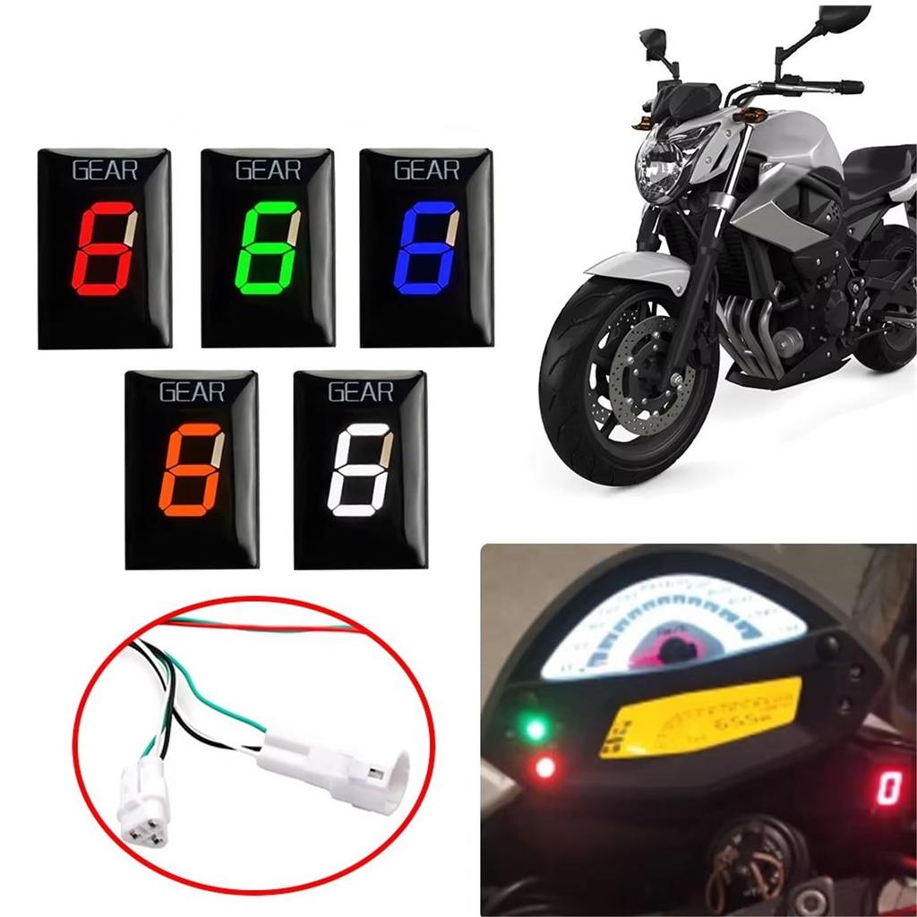 Motorcycle Gear Shift Indicator Compatible With For Yzf-R6 2001 2002 2003 2004 2005 2006