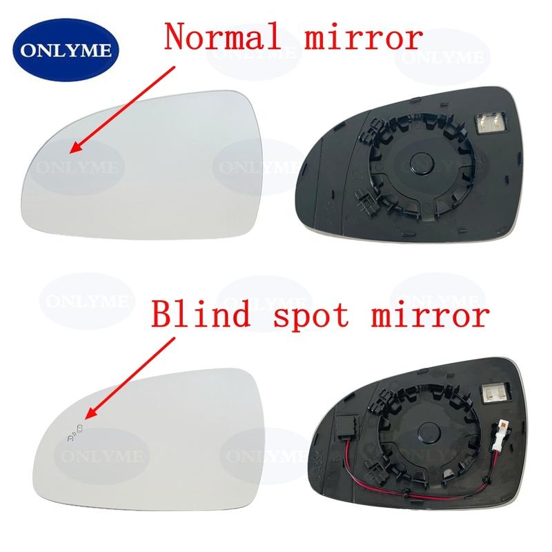 Car Suv Heated Convex Mirror Glass With Blind Spot Warning Light For Kia SPORTAGE 2016 2017 2018 an Version