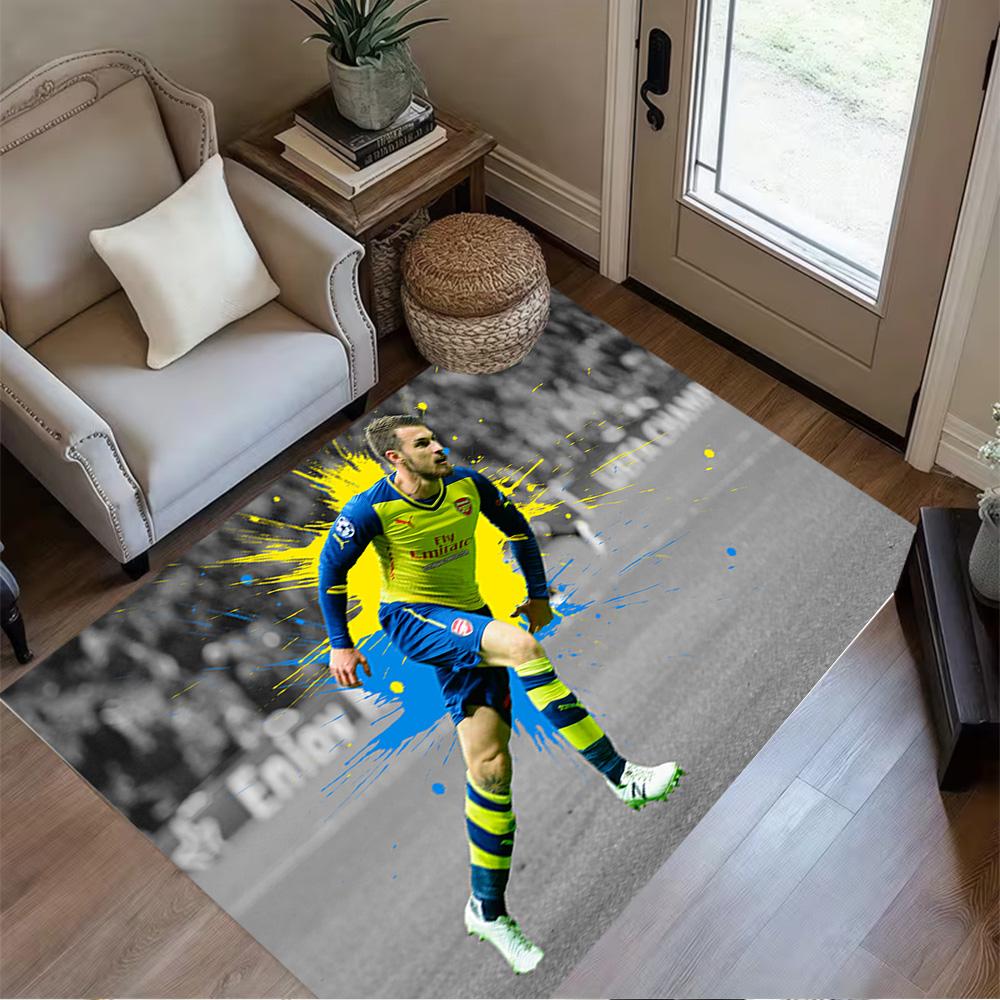 Dynamic Soccer Celebration Floor Rug Office Rug Suitable for Hallway Kitchen Bedrooms Outdoor Anti-slip Rug Anime Office Decor Birthday/Christmas Gift