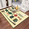 Military Uniform Accessories Chart suitable as a non-slip mat for the living room or bedroom sofa