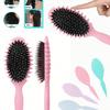 Щетка для формирования локонов, щетка для кудрявых волос, вентилируемая щетка для распутывания, формирования и определения локонов для женщин и мужчин, меньше выдергивания