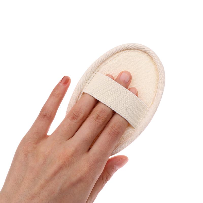 Natural Loofah Body Scrubber Bath Exfoliating Sponge Soft Shower Brush Cleaner Pad Exfoliator Shower Puff Body Skin Care Tool