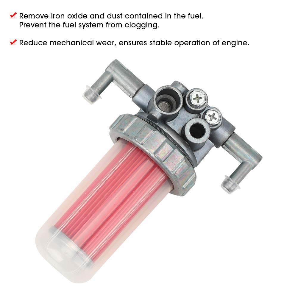 Akozon Fuel Filter Assembly AM101281 Replacement Accessory for John Deere