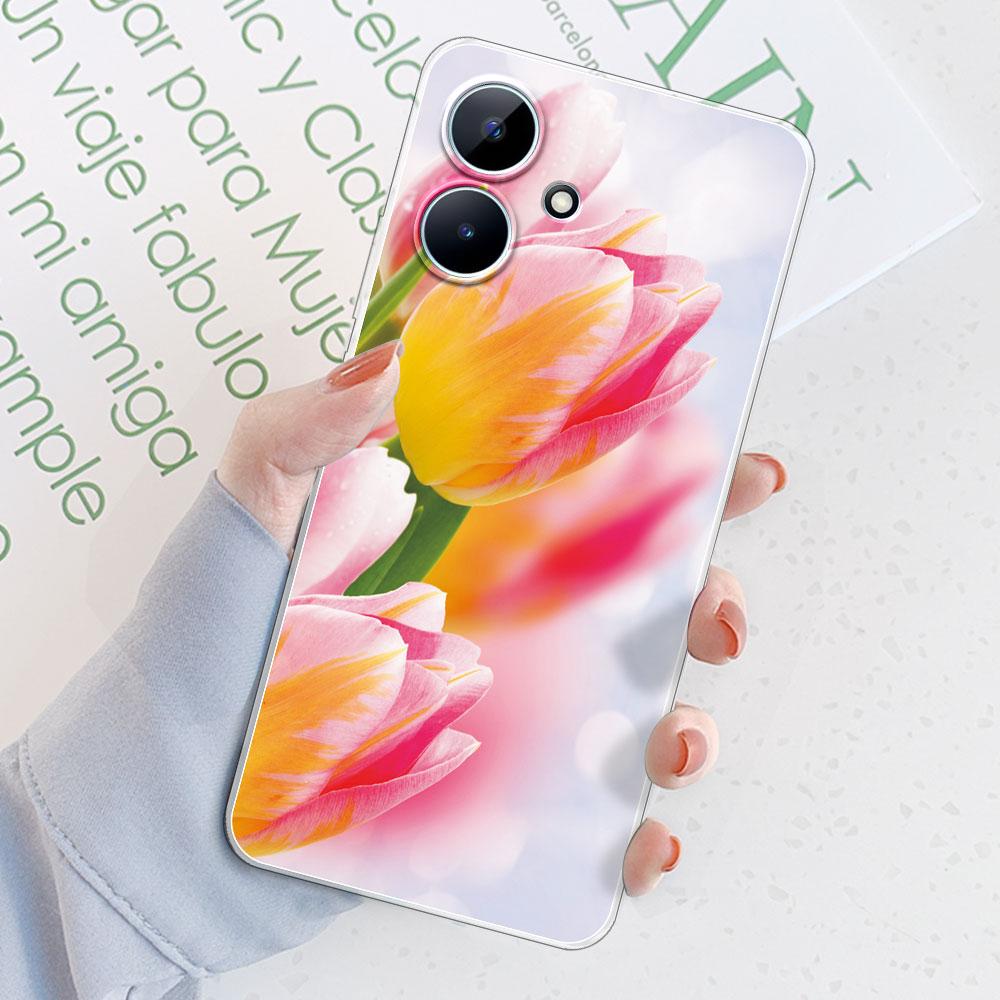 Для Realme Note 60 Чехол Задняя крышка Для Realme Note 50 Funda Ударопрочный Прозрачный Мягкий силиконовый Чехол для телефона Для Realme Note60 50 Coque