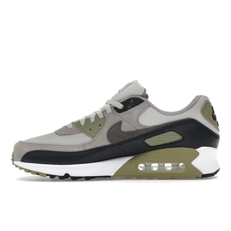 Nike Air Max 90 Neutral Olive Мужские кроссовки Серые Светло-Костный Колледж-Серый DM0029-011