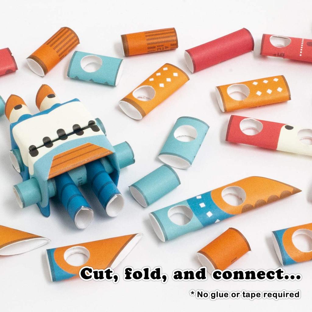 PIPEROID Octo & Deca - Paper Craft Kit for Kids and Adults - Great for Origami Lovers