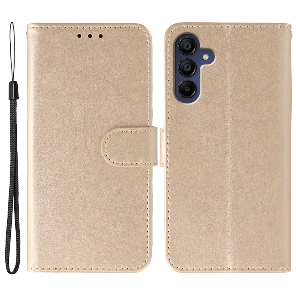 For Samsung Galaxy S25+/S24+ Cases PU Leather Flip Wallet Phone Cover with Strap