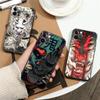 Чехол для телефона с татуировкой Самурайский Призрак Ханья Укиё-э для Apple iPhone 16e 16 15 14 13 12 11 Pro Max XR XS 8 Plus Задняя крышка