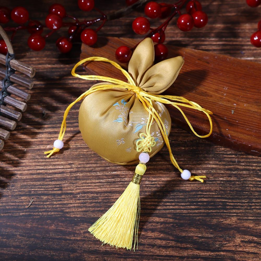 Brocade Chinese Style Blessing Pouch Handmade Hanging Embroidery Sachet Pendant Home Decor