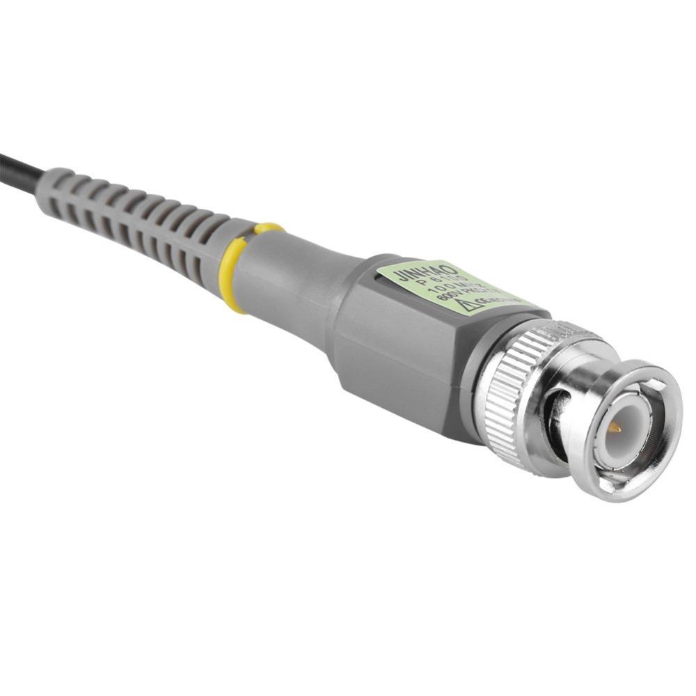 2PCS x1 x10 Attenuation Oscilloscope Test Probe 100MHz Bandwidth BNC Probe  Electronic Measurement