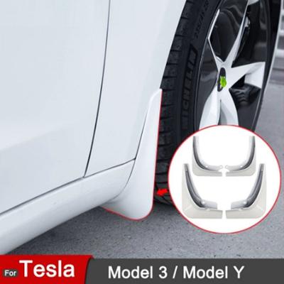 4 шт. автомобильные передние задние брызговики для Tesla Model 3 Model Y 2022 брызговики крыло модель Y 2023 автомобиль