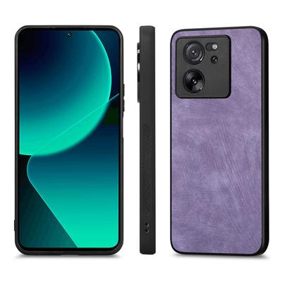 Для Xiaomi 13T Чехол Противоударный Тонкий Ретро Кожа Задняя Крышка Телефона