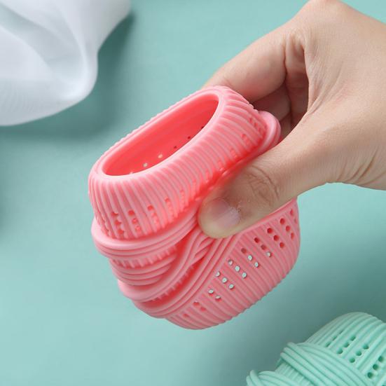 Шарик для стирки белья без складок Быстрая сушка Снятие статического электричества Удаление шерсти и шерсти Многоразовый шар для сушки