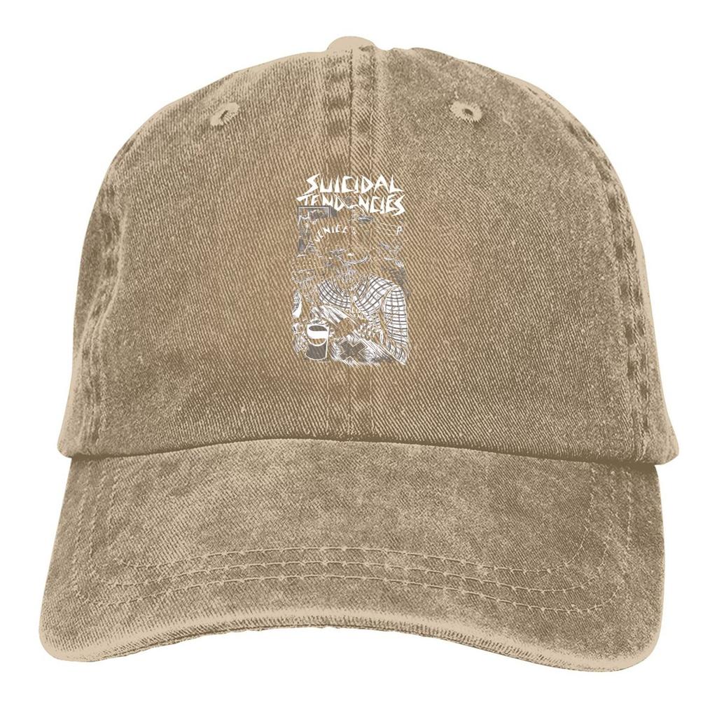 Suicidal Tendencies Классическая Бейсболка Мужские Кепки Женские Козырек Защита Snapback Тяжелые Черные Металлические Кепки