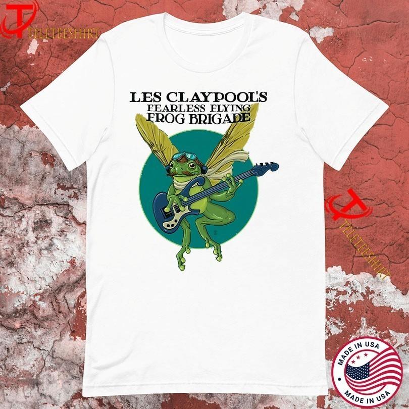 Les Claypool Fearless Flying Frog Brigade T-shirt S-5XL CL210