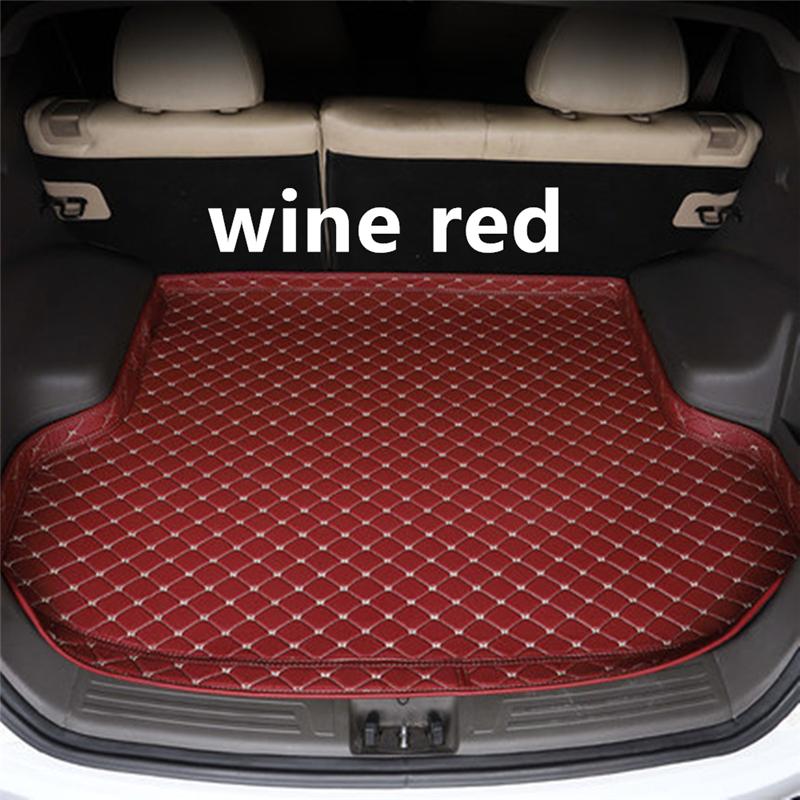 Sinjayer Car Trunk Mat ALL Weather AUTO Parts Tail Boot Luggage Pad Carpet High Side Cargo Liner Fit For Volvo C40