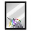 Unicorn Mirrored Plaque