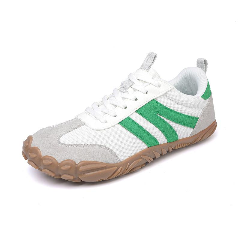 German training shoes men's and women's wide last barefoot shoes breathable non-slip outdoor hiking shoes couple retro casual fitness shoes