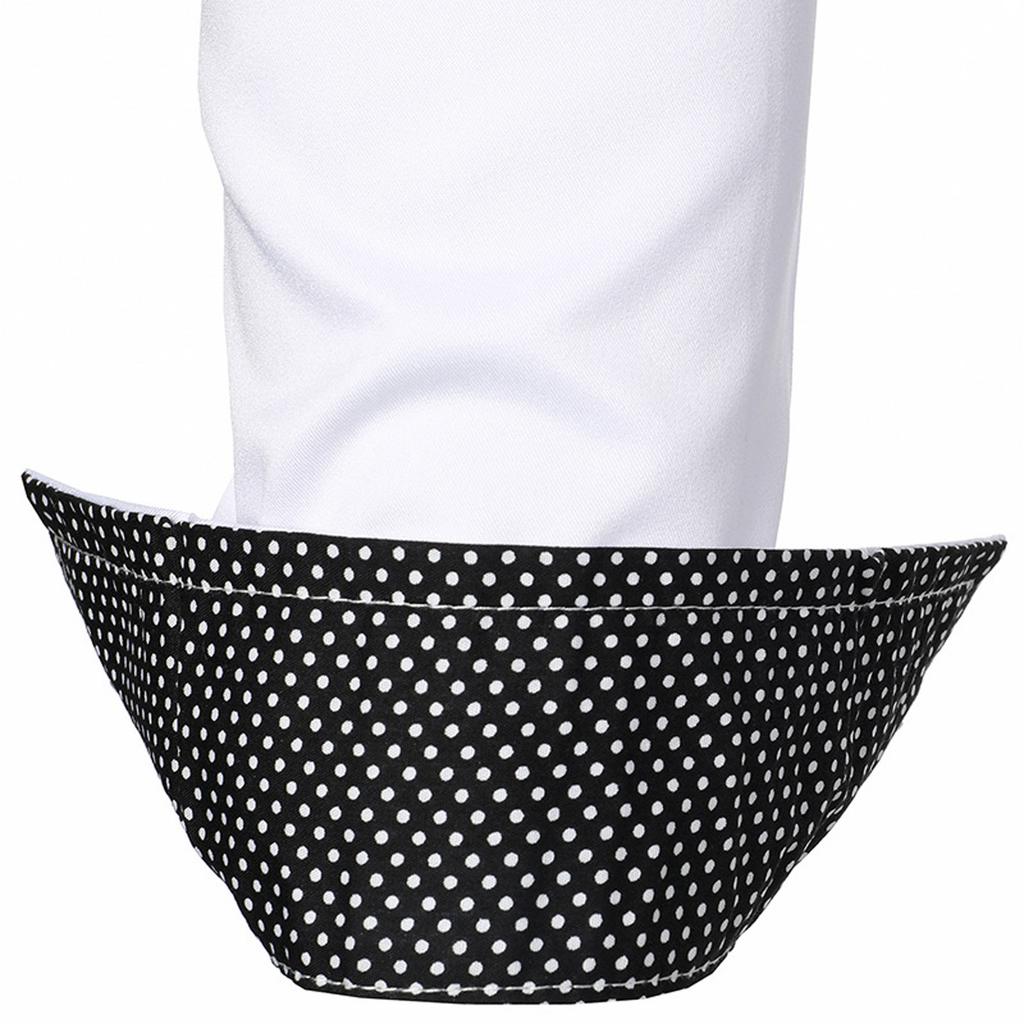 Men'S Fashionable Color Matching Dot Casual Long Sleeved Shirt