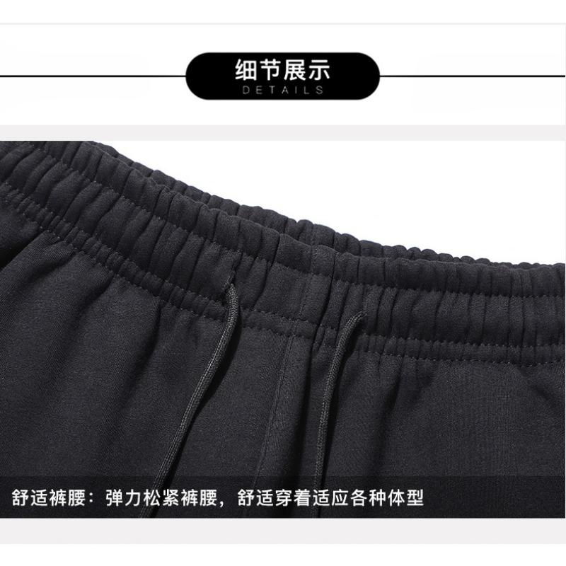 Осень Зима Эластичная Талия Повседневные Модные Брюки-джоггеры на Шнурке Мужские Универсальные Вельветовые Спортивные Штаны Мужские Брюки