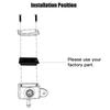 NICECNC For Suzuki DRZ400S DRZ400SM DR-Z 400S DR-Z 400SM 2000-2024 Aluminum Rear Brake Master Cylinder Reservoir Cover Cap