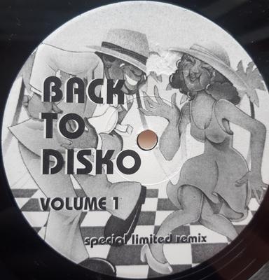 12-дюймовая пластинка VARIOUS - Back To Disko Volume 1 NONE Не на лейбле Танцевальная и электронная музыка Б/У