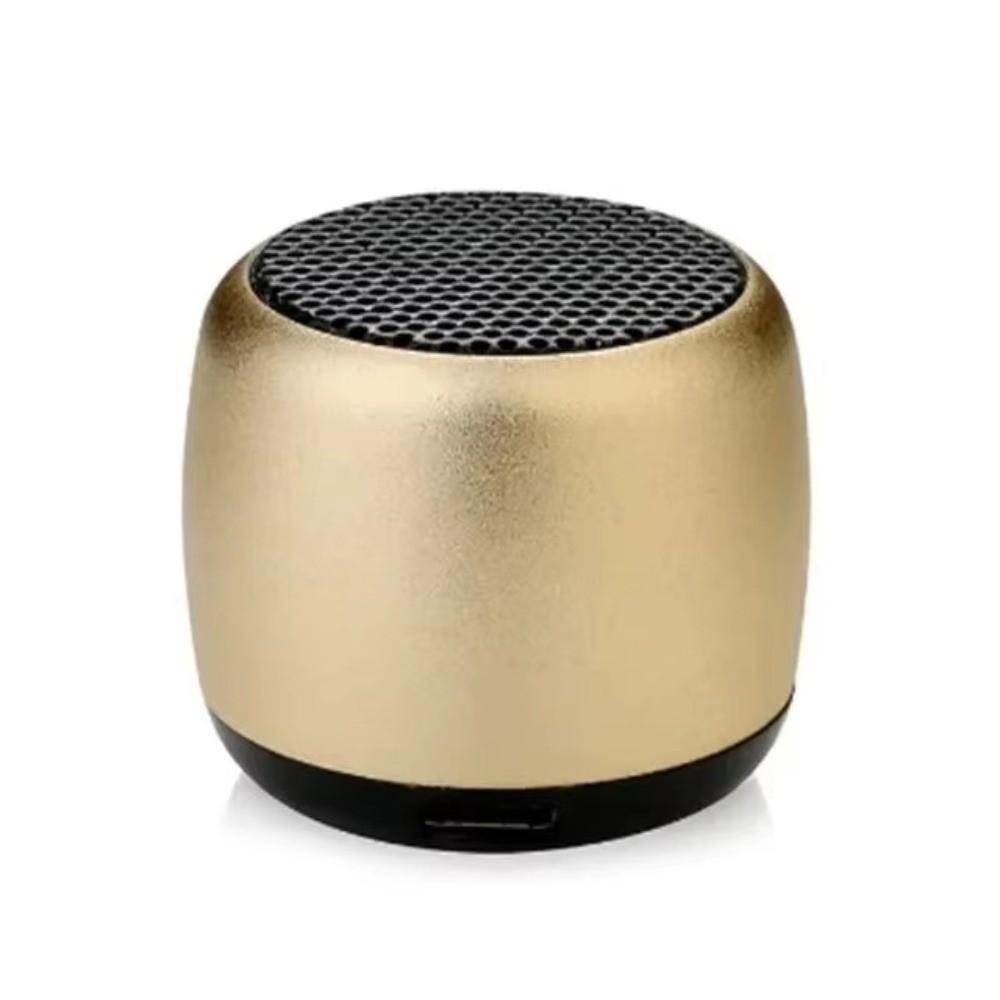 Metal Portable Speaker USB Subwoofer Speaker Mini Bluetooth Speaker Outdoor Use