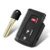 Uncut Blade Folding 2/3 Buttons Car Key Shell Car Key Cover Remote Smart Key Case Automotive Key