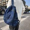 Denim Backpack Women's Large Capacity Backpack Student Schoolbag