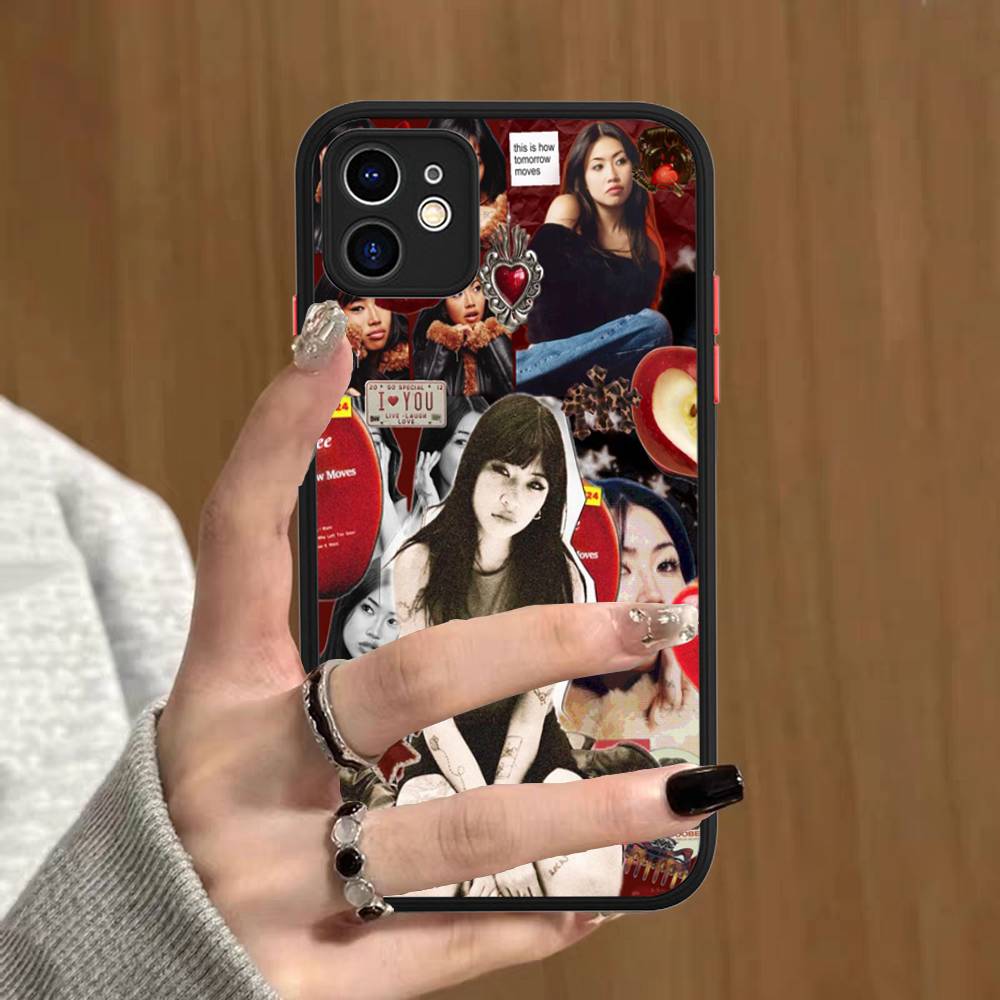 Певец B-Beabadoobee Для IPhone 16 15 13 12 14 11 Pro Max X XS MAX Цветной Чехол Матовый Силиконовый Чехол для Телефона