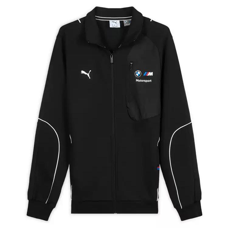 Puma Mms Спортивная куртка свитшот Bmw Racing Series Color Block, воротник-поло, спортивная молния, длинный рукав, мужские куртки 627457-01