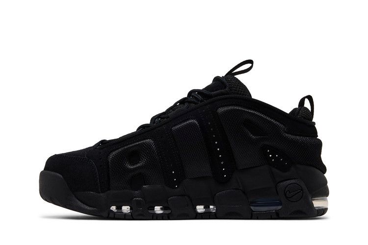 Nike Air More Uptempo Low 'Triple Black'
