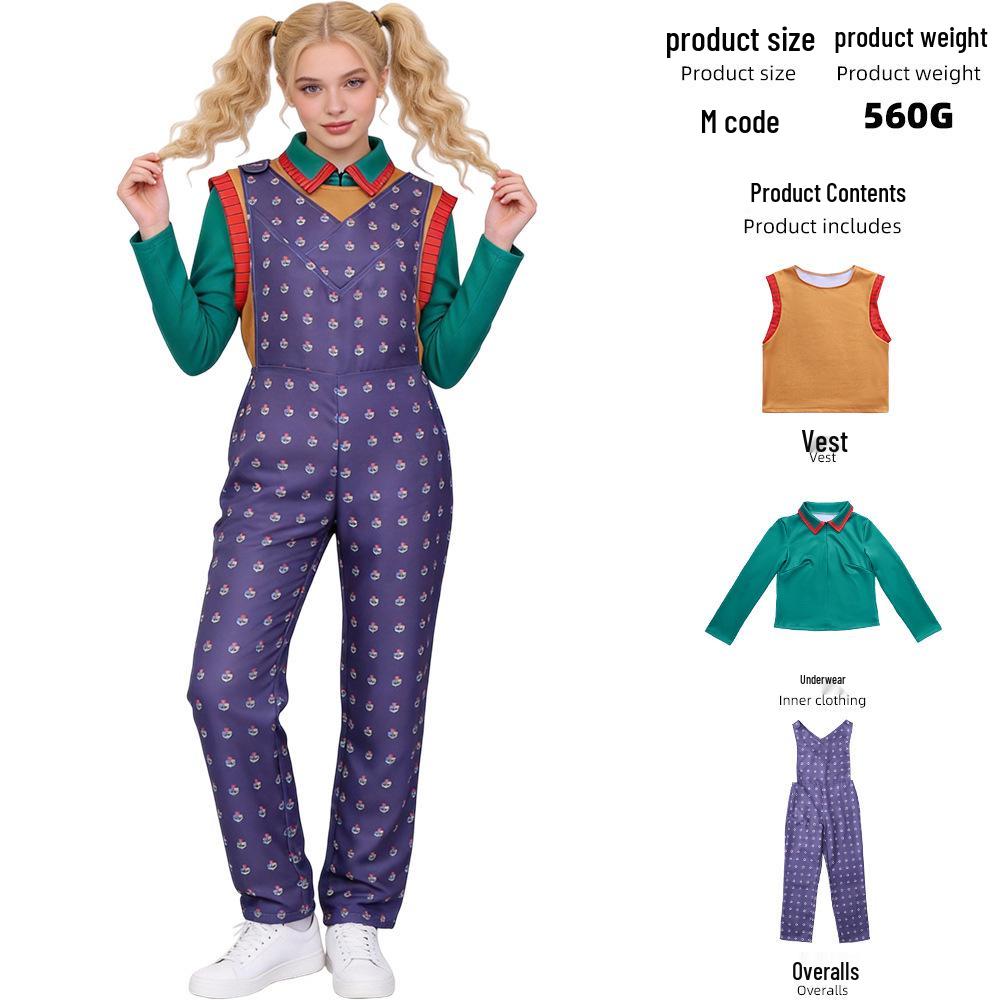 Stranger Things Eleven Sailor Man-Eating Flower Halloween Costume