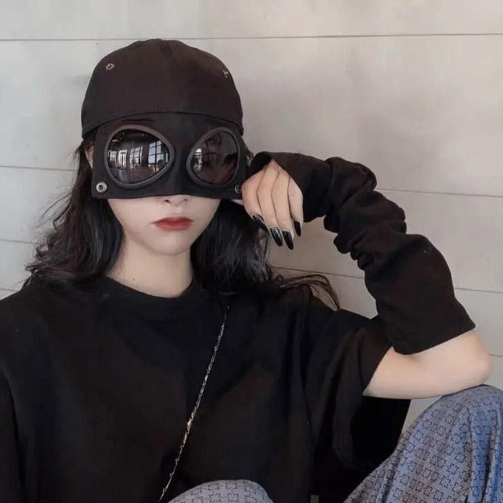 With Sunglasses Design Sunscreen Hats Quick Dry Snapback Caps Fashion Golf Dad Hat Men Women