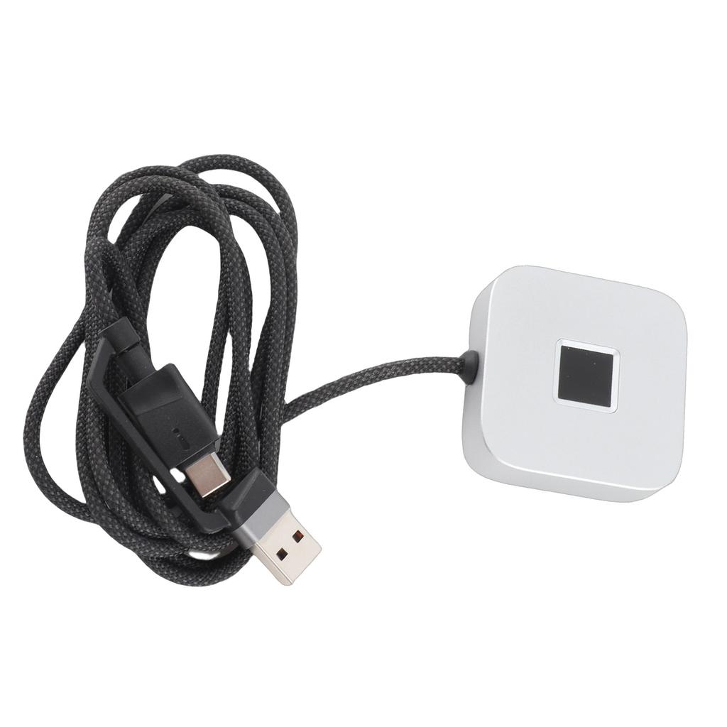 USB-сканер отпечатков пальцев для ПК, 360 градусов, сенсорный, быстрое распознавание, биометрический сканер отпечатков пальцев, донгл, поддержка для 10 11 Hello