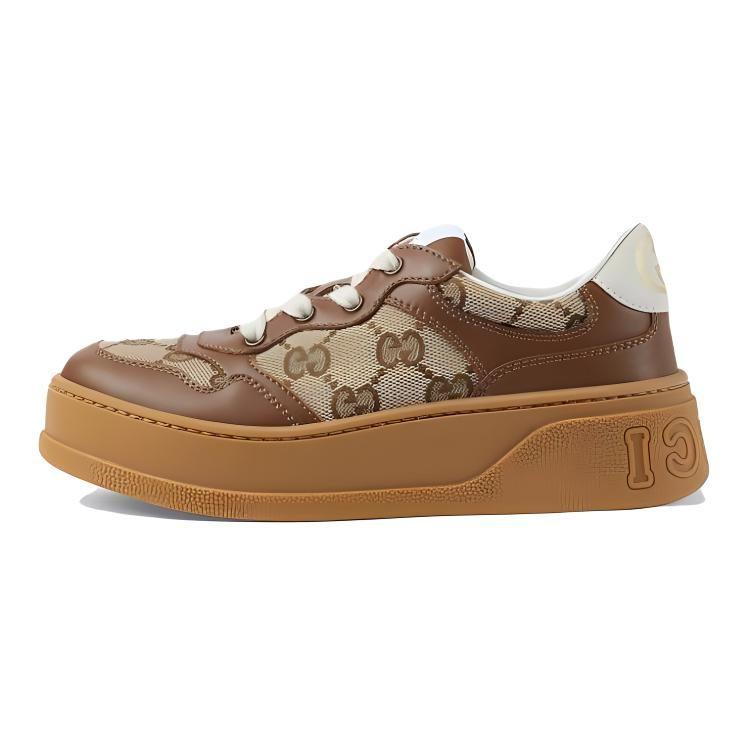 Gucci Детские кроссовки из канвы GG и кожи 755894 UPG20 2866