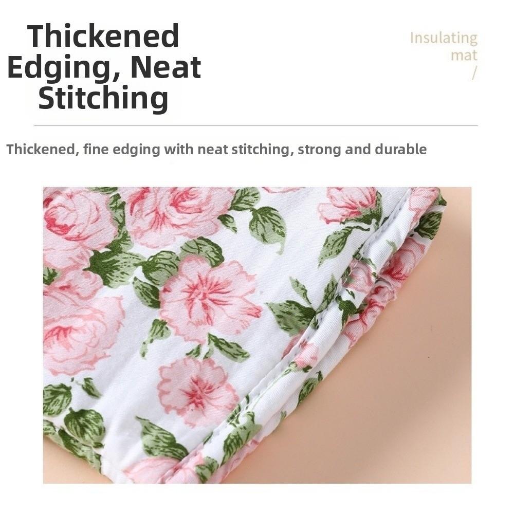 2Pcs Heat Resistant Microwave Oven Gloves Heat Insulation Baking Gloves Hot Pot Cooking