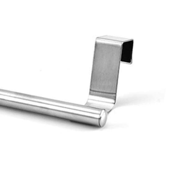 Наддверная вешалка для полотенец для дверцы шкафа, регулируемая длина, органайзер для полотенец в ванной