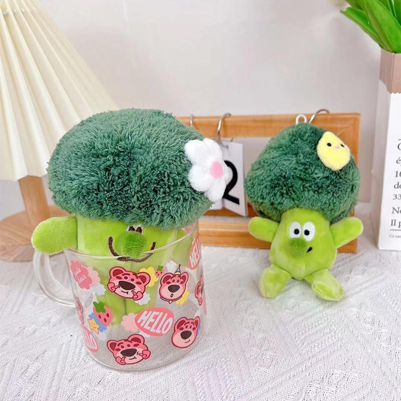 Игрушки Милый Новый Овощной Брокколи Подвеска Креативная Мягкая Игрушка Брелок Сумка Подвесное Украшение для Пар