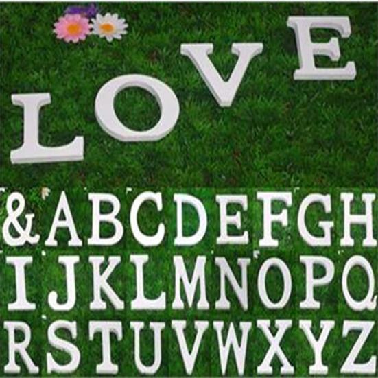 Freestanding Wood Wooden Letters Alphabet Bridal Wedding Party Home Shop Decor