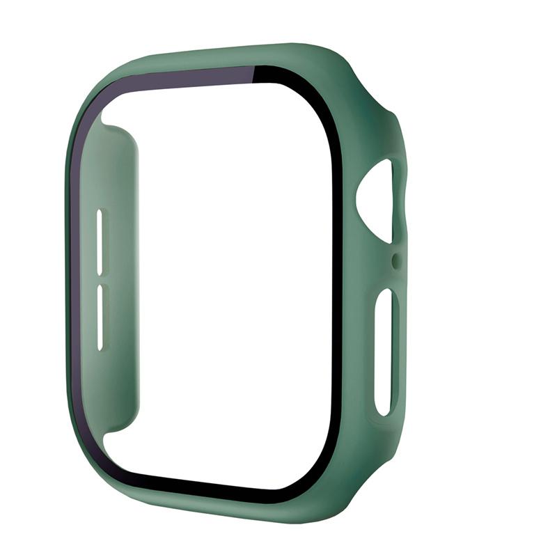 Закаленное стекло+чехол для Apple Watch серии 10 46 мм 42 мм бампер Защитный матовый жесткий чехол для ПК iWatch 42 46 Аксессуары