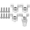Aluminum Alloy Front Rr Keel Rod Holder St Fit for    4  6 1/10 RC Car