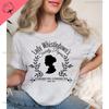 Funny Pink Unisex Cotton Tshirt Sprinkled Tea Lady Whiston Shirt Social Short Sleeve Tops Whistledown Retro Shirt Tv Show Tshirt