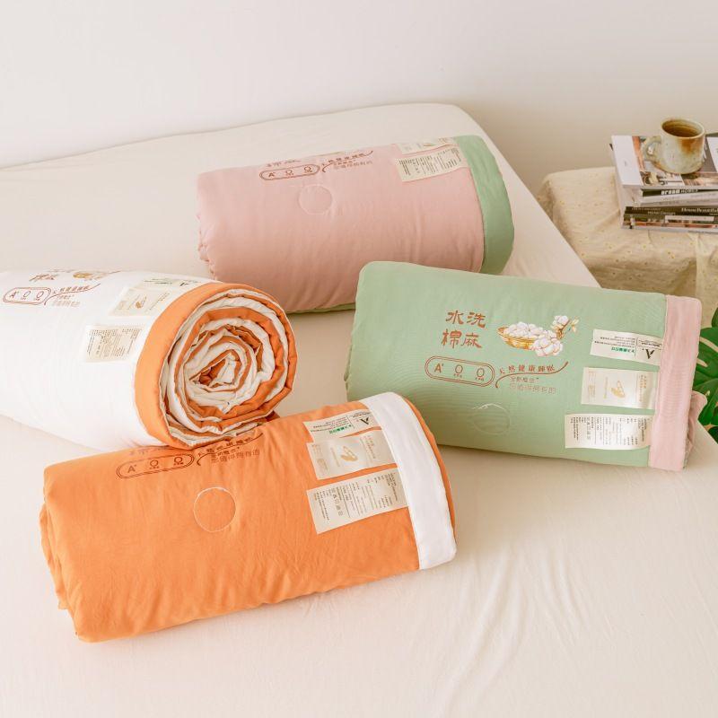 Летнее одеяло с кондиционером, тонкое одеяло из соевого хлопка, студенческое общежитие, весна и осень, летнее прохладное одеяло