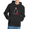 NCIS Mens Goth Crime Fighter Hoodie