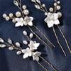 Wedding Rhinestone Handmade Decoration Crystal Headband Tiara Jewelry Hair Pins Bridal Hairpin